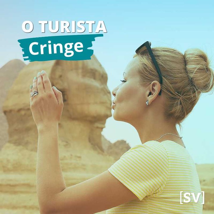 O Turista Cringe Segue Viagem