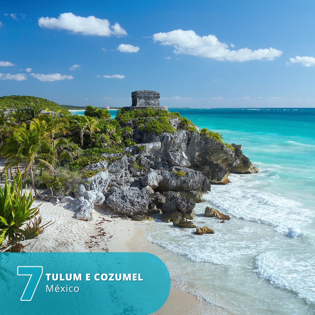 7 Tulum e Cozumel Mexico Segue Viagem